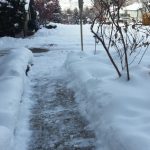 Selling your home in winter takes a bit of extra effort to ensure your potential buyers remember your house, not an injury! Keep the snow & ice away!