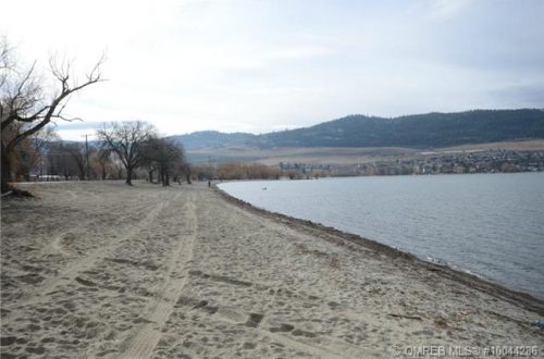 Kin Beach on Okanagan Lake in Vernon BC is a short walk from this affordable 3 bedroom home listed by John Deak of Royal LaPage