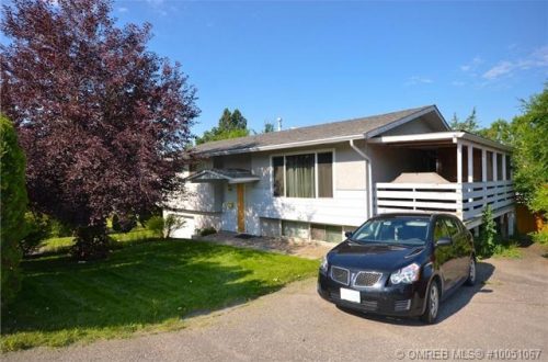 Upgrades have been started in this 4 bedroom court ordered sale home in a great East Hill Vernon BC location listed by John Deak of Royal LaPage