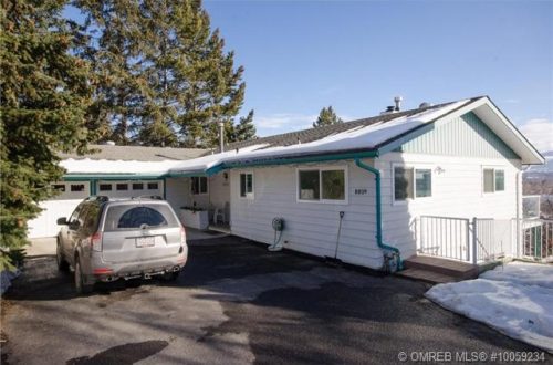 Ground level entrance at 8809 Fitzmaurice Drive listed for sale in Vernon BC by John Deak of Royal LaPage