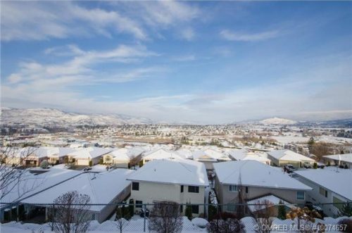 The view from 1236 Mt. Fosthall Drive in Vernon BC listed for sale by John Deak of Royal LaPage reveals all of East Hill and partway up to Silver Star Mountain.