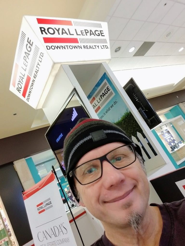 Go bug John at the Royal LePage kiosk at the mall. You can ask him all of your burning real estate questions, browse a few listings with him, and maybe even get your ears pierced (just not by John).