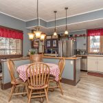 Kitchen and dining area at 3070 Becker Street, Armstrong BC