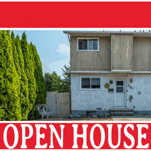 Townhome in South Vernon has 3 bedrooms, 1 1/2 baths and a large flat fenced yard. And it's not a strata! No age, pet or rental restrictions here! Have a look on Sunday from 1-3 pm at 1909 44 Street, Vernon BC