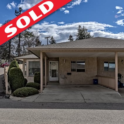 11 3906 Pleasant Valley Road, Vernon BC is sold