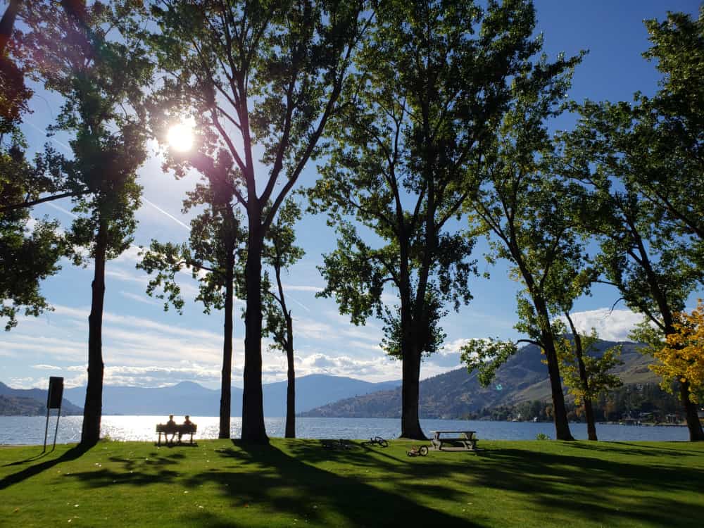 Kin Beach, Vernon BC Kin Beach, on Okanagan Lake, is just minutes away from The Vines