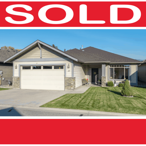 #23 6450 Okanagan Landing Road, Vernon BC is sold
