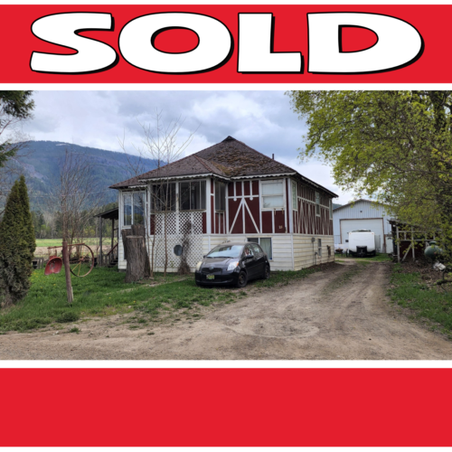 18 Monks Rd, Grindrod BC is sold