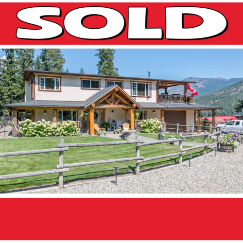 1161 Salmon River Rd, Salmon Arm BC is sold