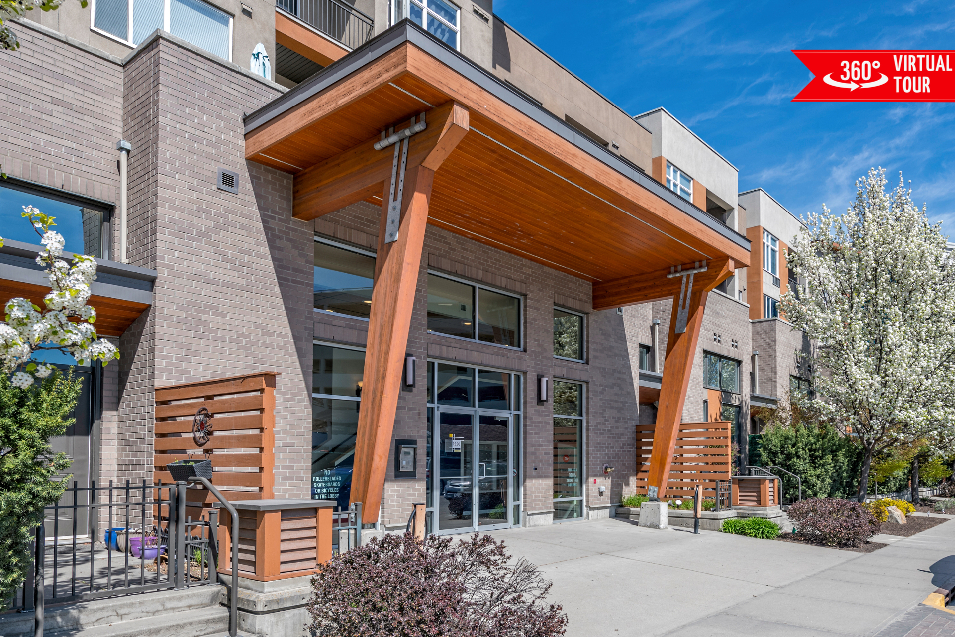 Welcome to #417 1550 Dickson Avenue, Kelowna BC