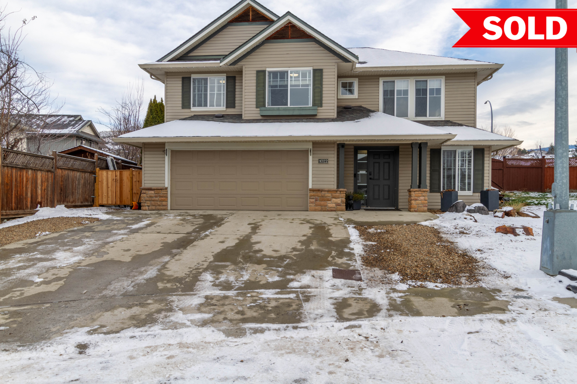 1022 Mt Atkinson Crt, Vernon BC is sold